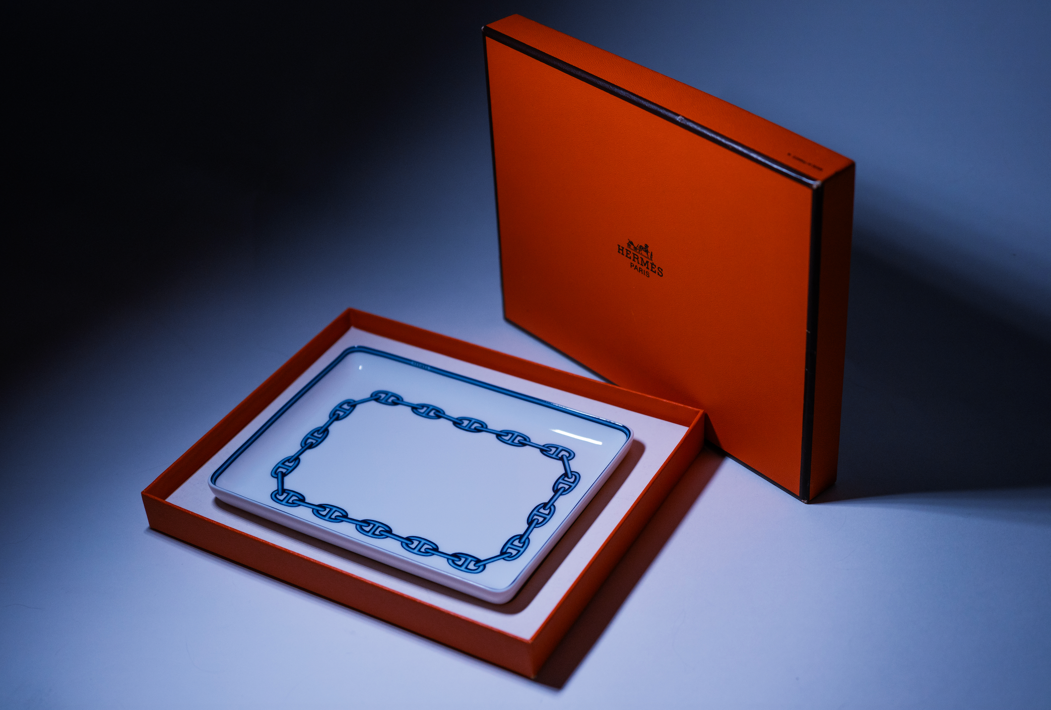 Hermès Chaîne d'Ancre Ceramic Dish