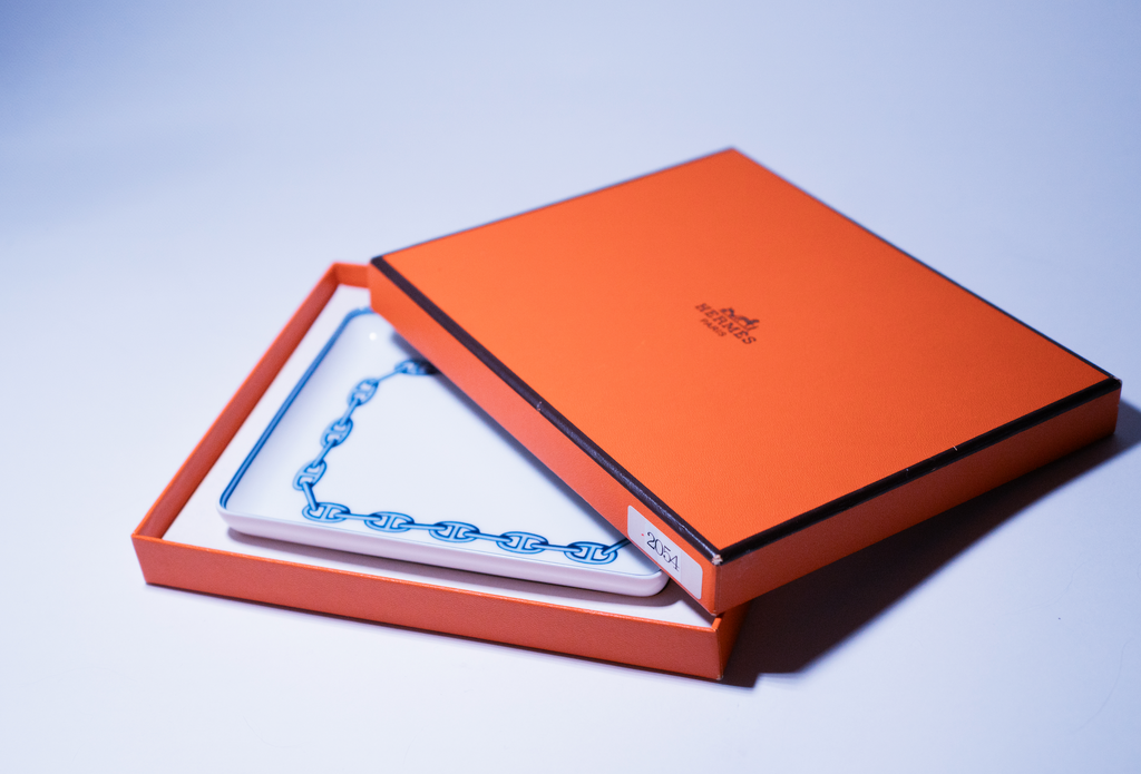 Hermès Chaîne d'Ancre Ceramic Dish