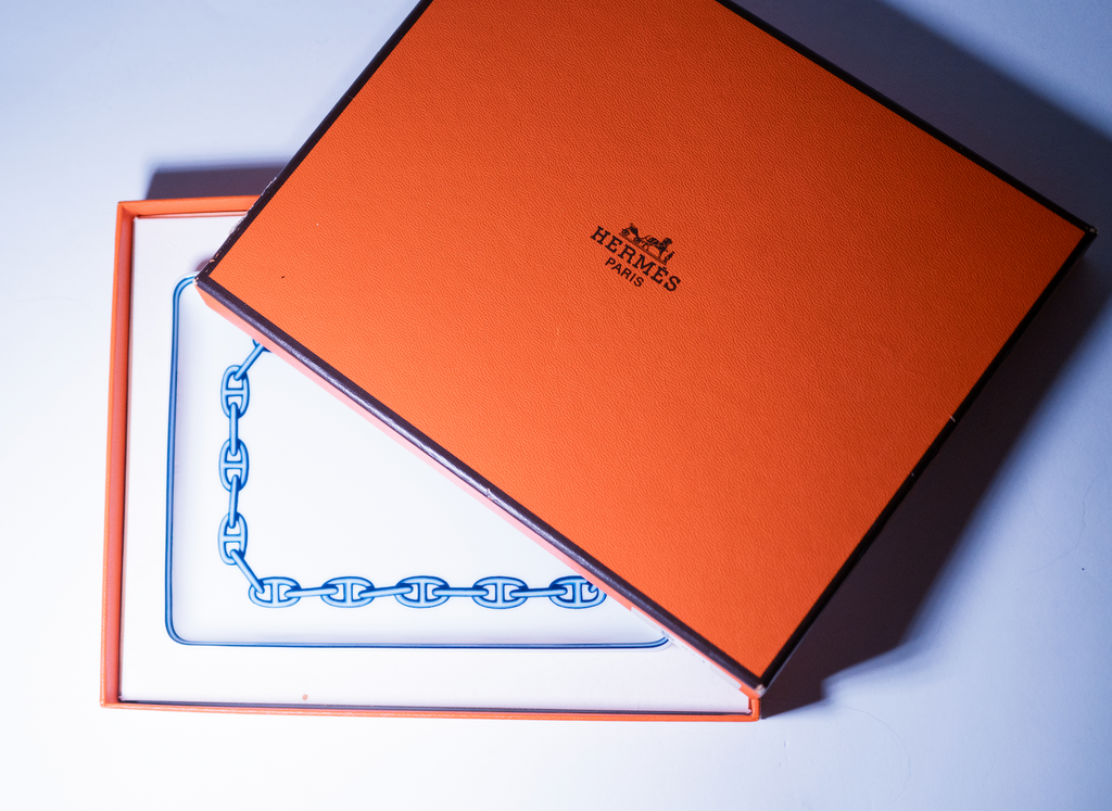 Hermès Chaîne d'Ancre Ceramic Dish