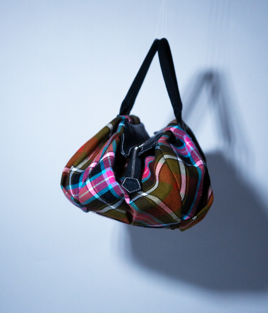 Vivienne Westwod Tartan Duffle Handbag