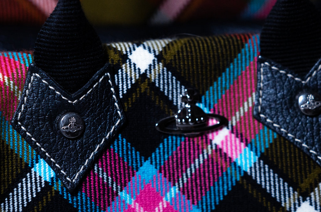 Vivienne Westwod Tartan Duffle Handbag