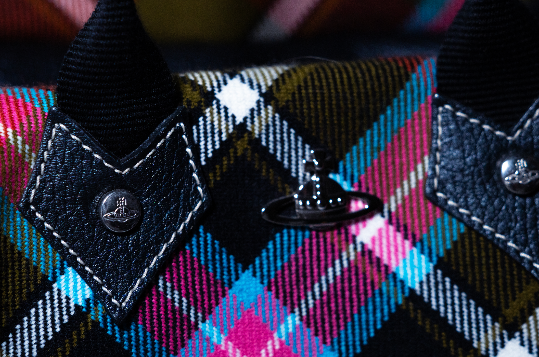 Vivienne Westwod Tartan Duffle Handbag