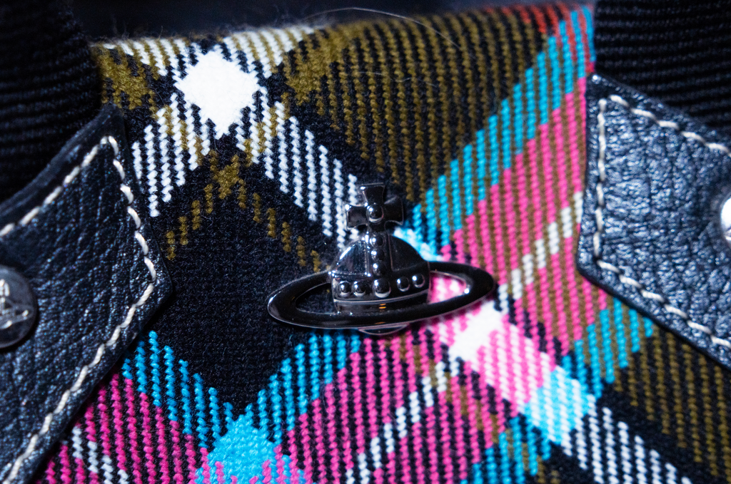 Vivienne Westwod Tartan Duffle Handbag