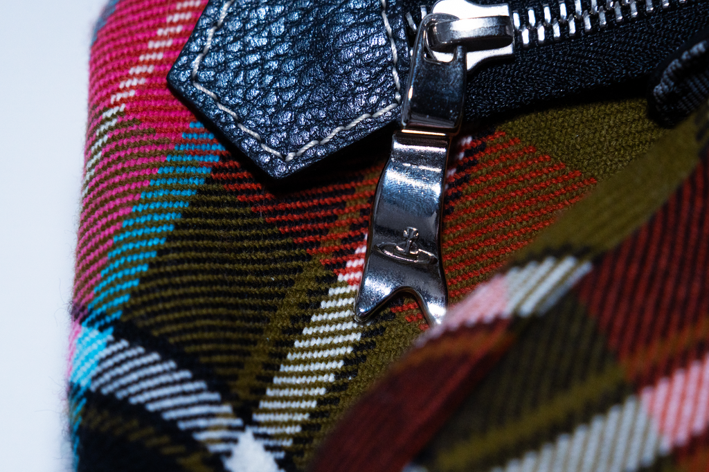 Vivienne Westwod Tartan Duffle Handbag