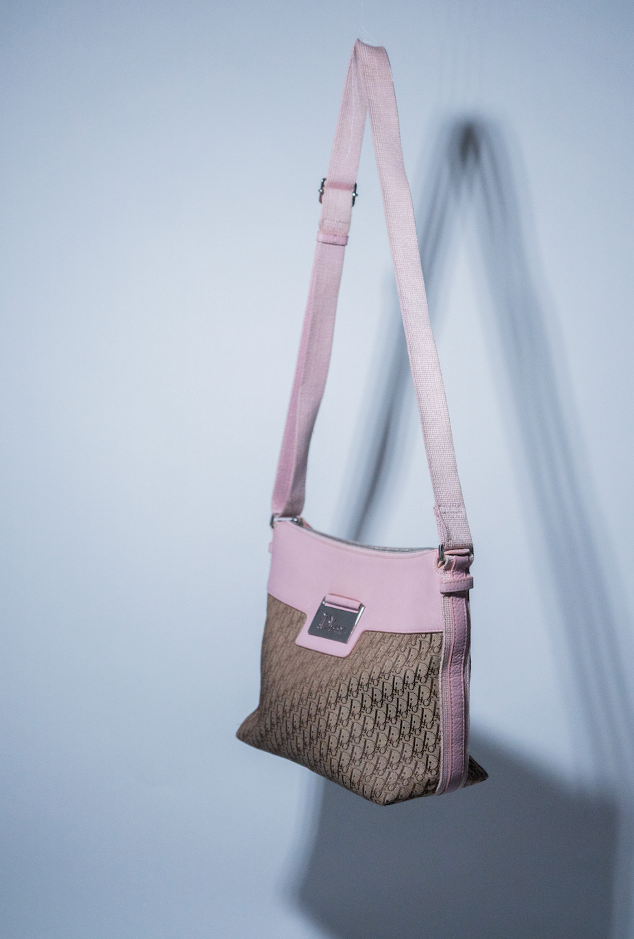 Christian Dior 2005 Canvas Diorissimo Shoulder Bag