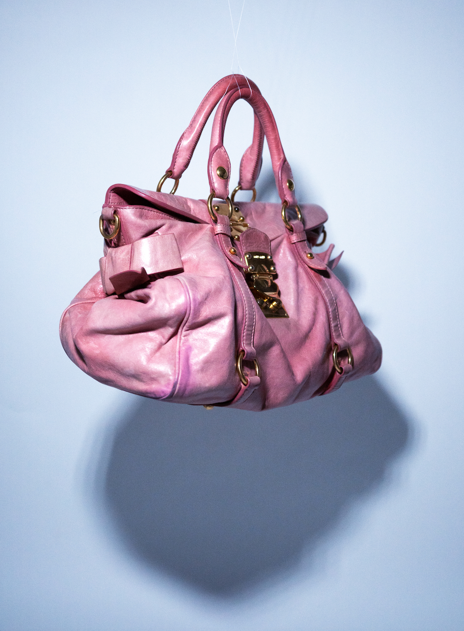 Miu Miu Vitello Lux Bow Bag