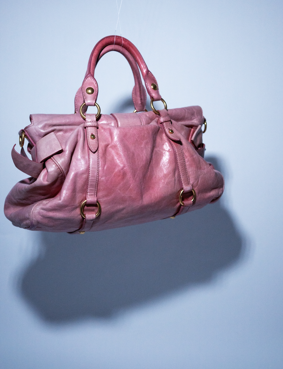 Miu Miu Vitello Lux Bow Bag