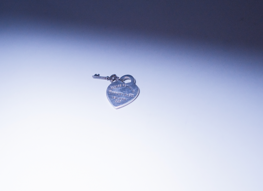 Tiffany & Co. Heart Tag with Key Pendant