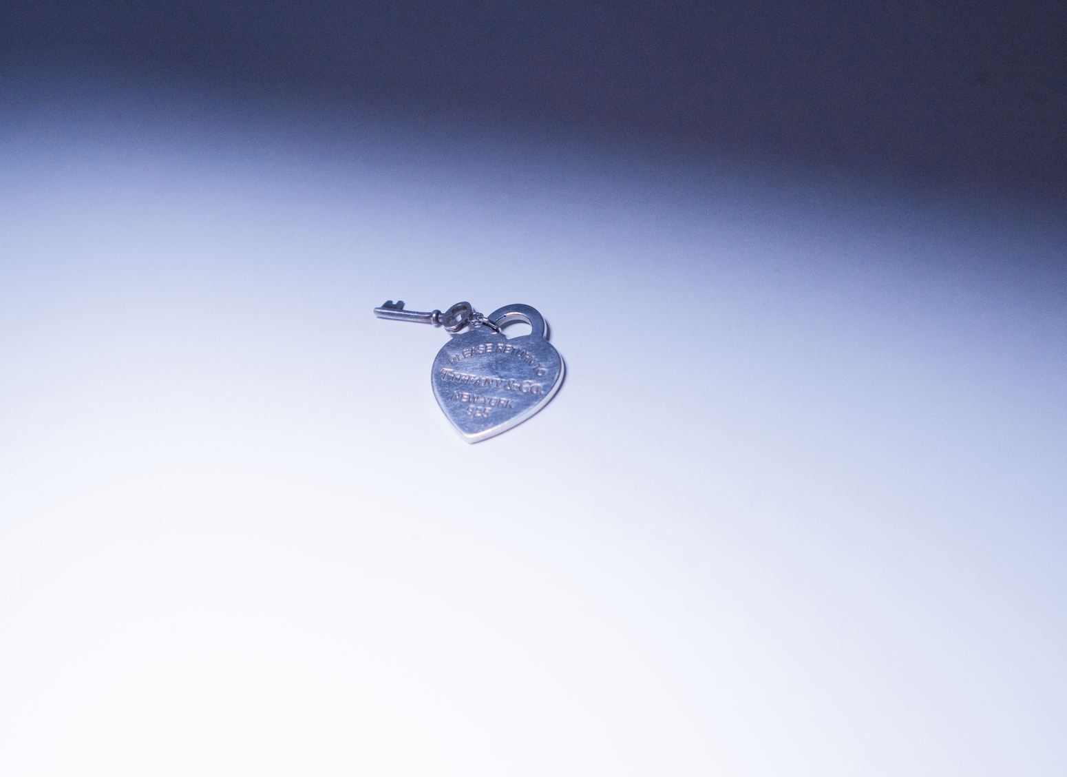 Tiffany & Co. Heart Tag with Key Pendant