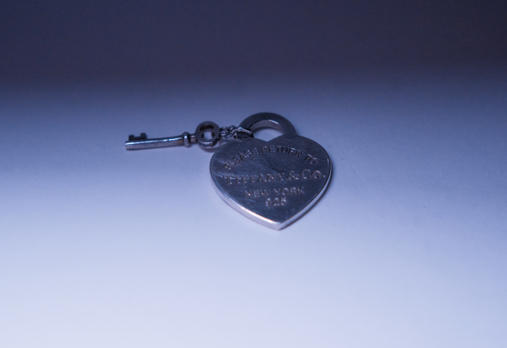 Tiffany & Co. Heart Tag with Key Pendant