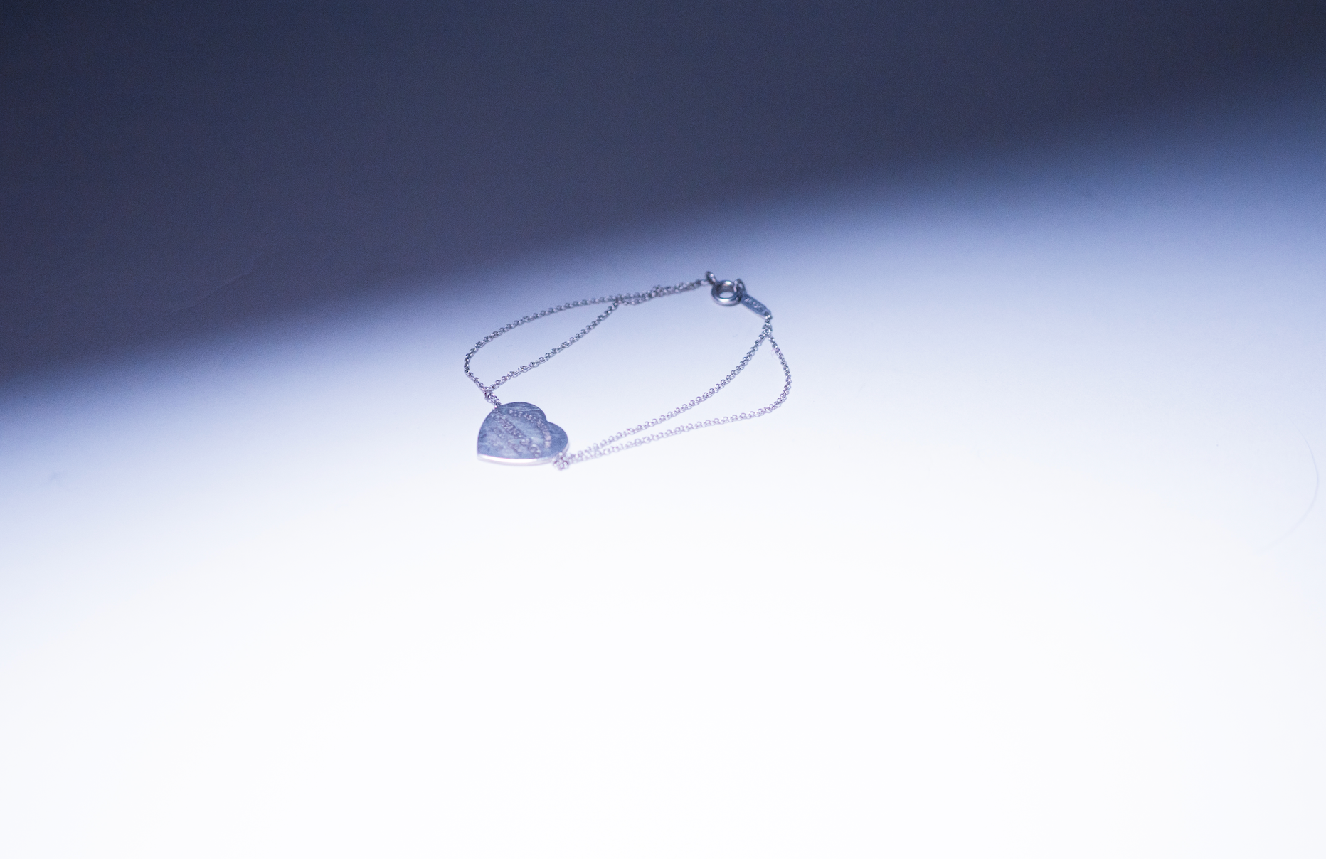 Tiffany & Co. Heart Tag Double Chain Bracelet