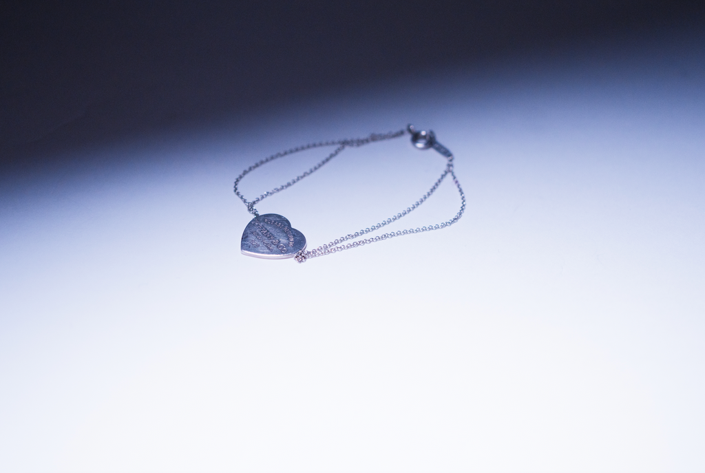 Tiffany & Co. Heart Tag Double Chain Bracelet