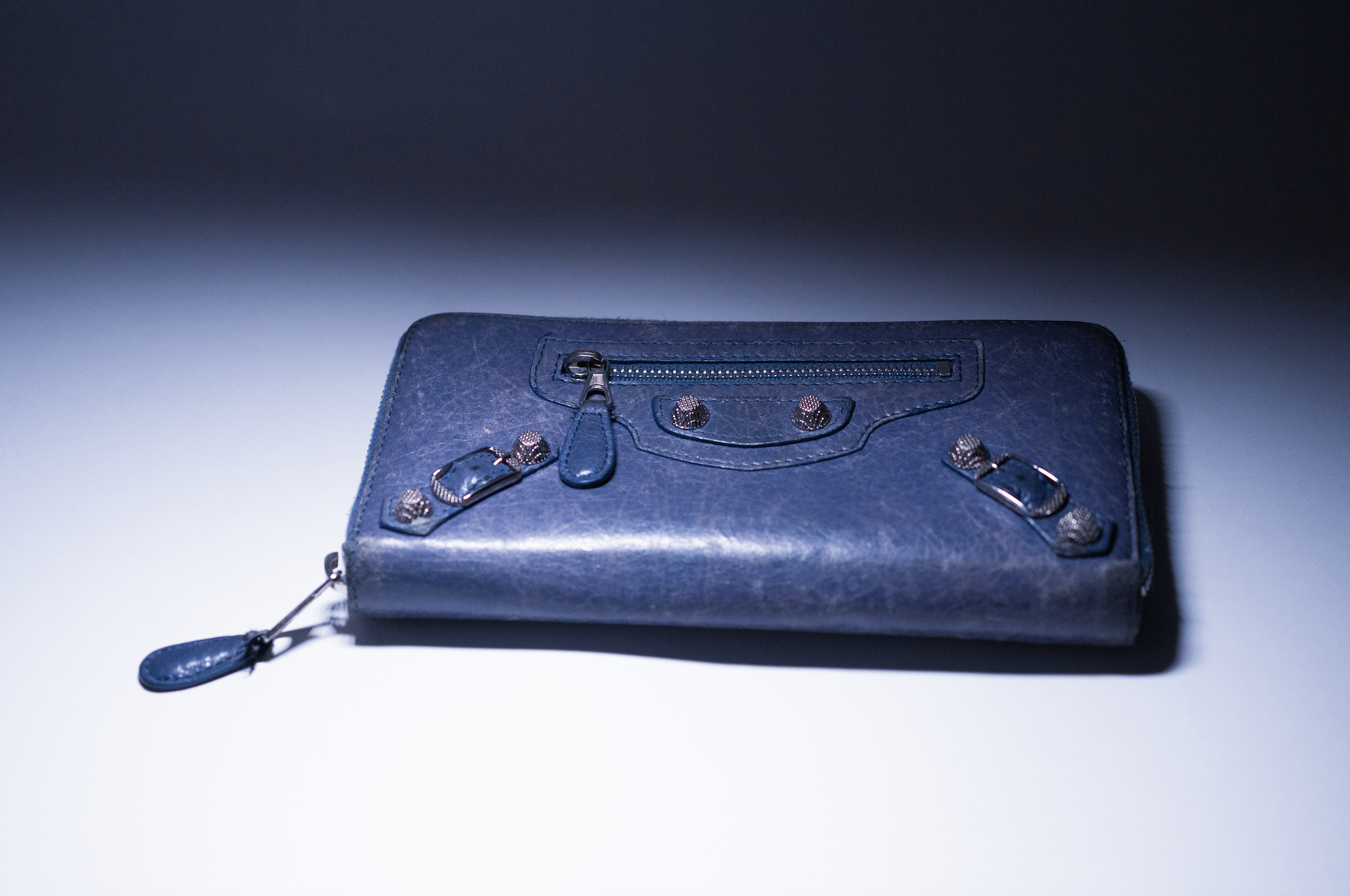 Balenciaga City Long Zip Wallet