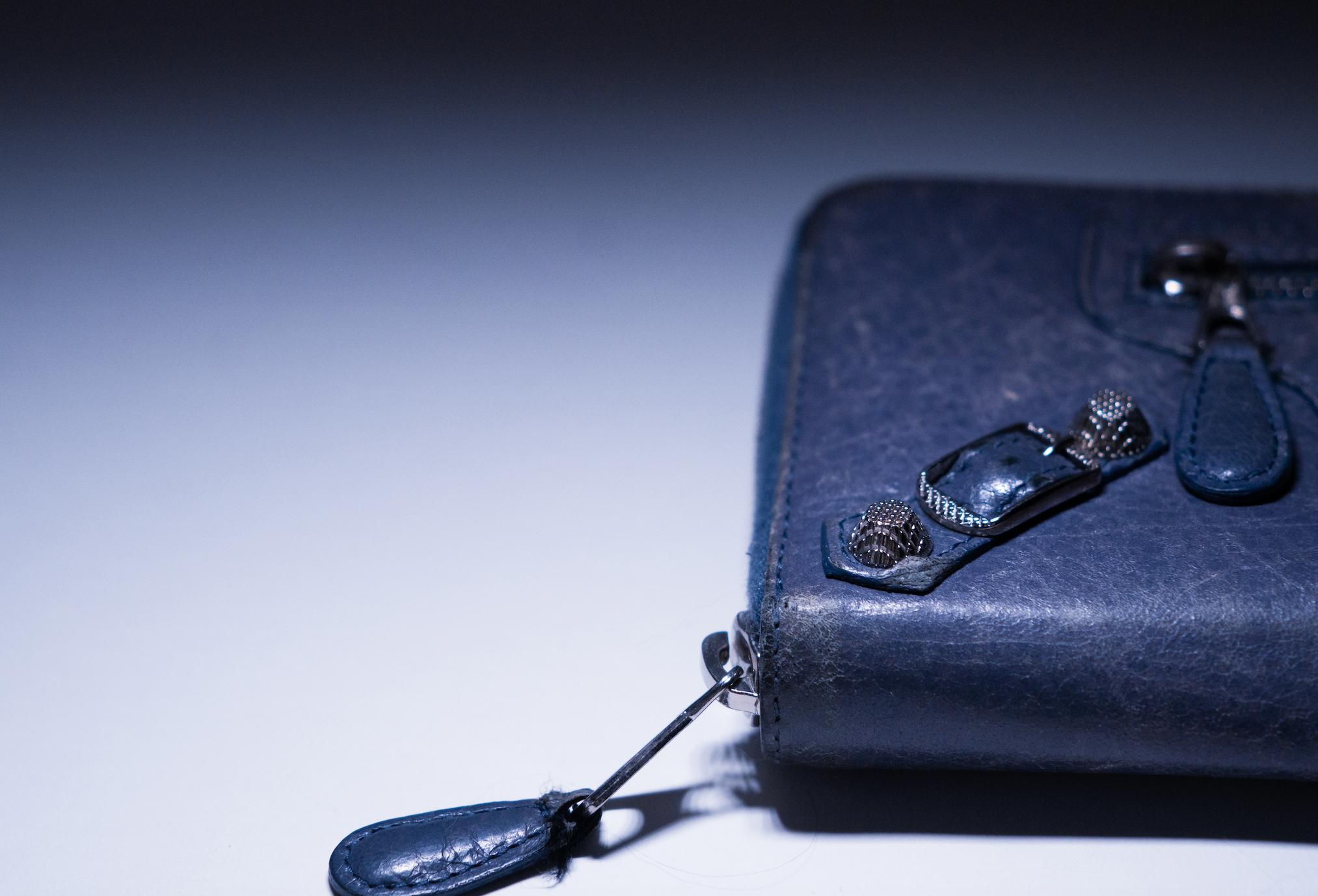 Balenciaga City Long Zip Wallet