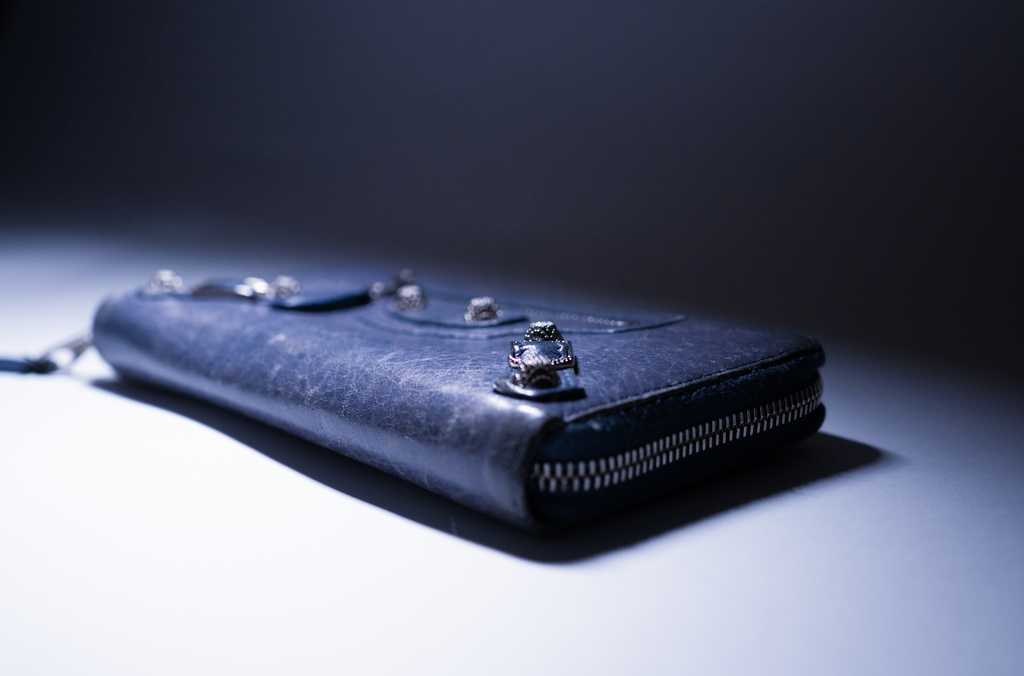 Balenciaga City Long Zip Wallet